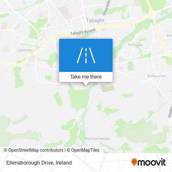 Ellensborough Drive map