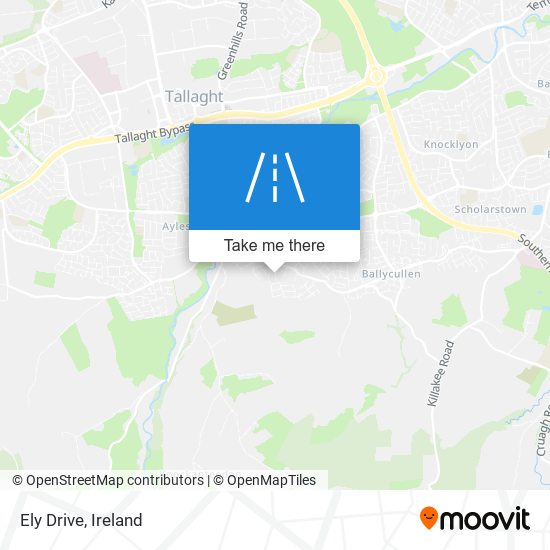 Ely Drive map