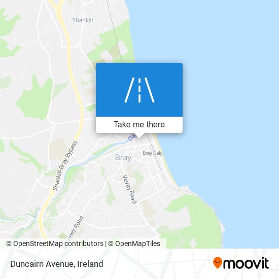 Duncairn Avenue map