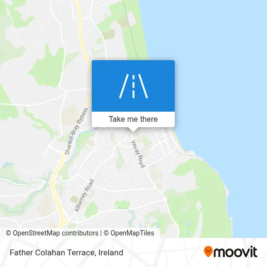 Father Colahan Terrace map