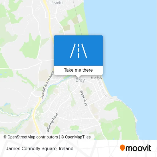 James Connolly Square map