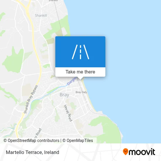 Martello Terrace map