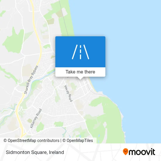 Sidmonton Square map