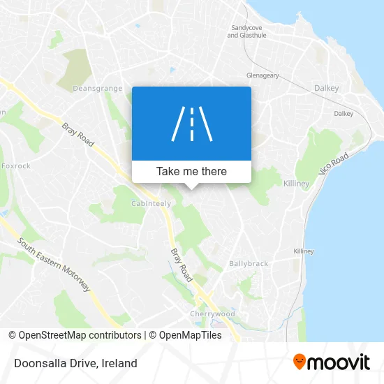 Doonsalla Drive map