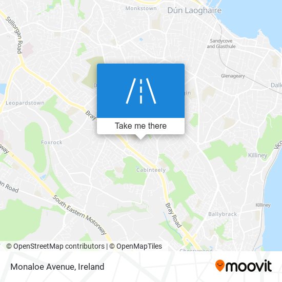 Monaloe Avenue map
