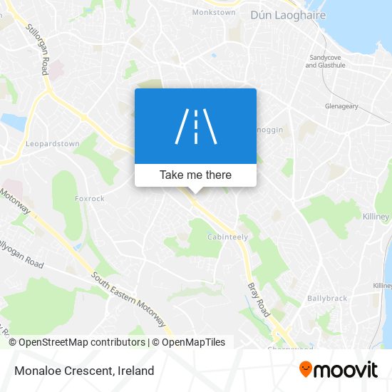 Monaloe Crescent map