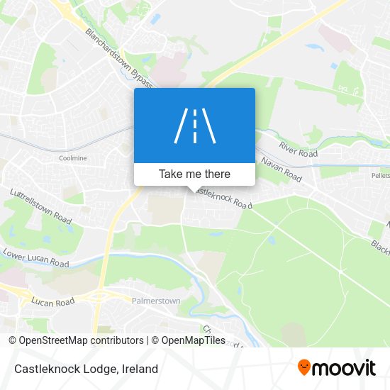 Castleknock Lodge map