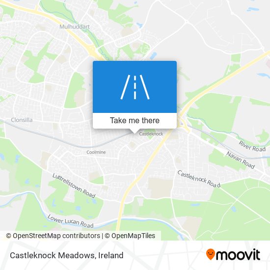 Castleknock Meadows map