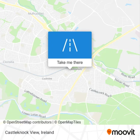 Castleknock View map