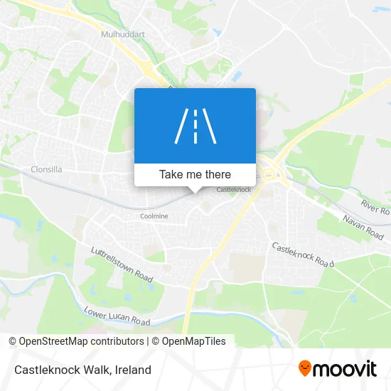 Castleknock Walk map