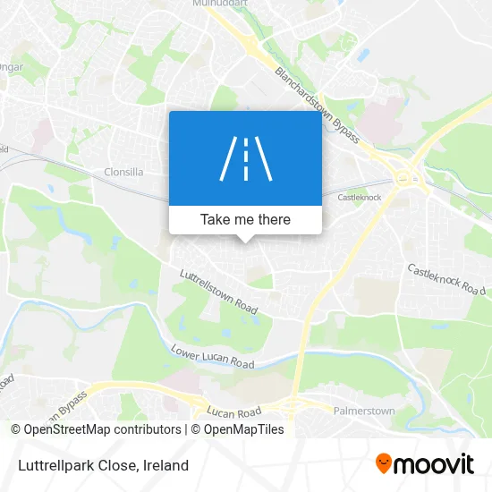 Luttrellpark Close map