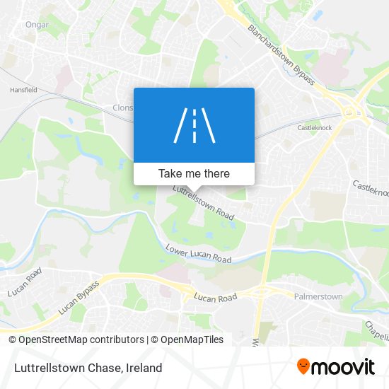 Luttrellstown Chase map