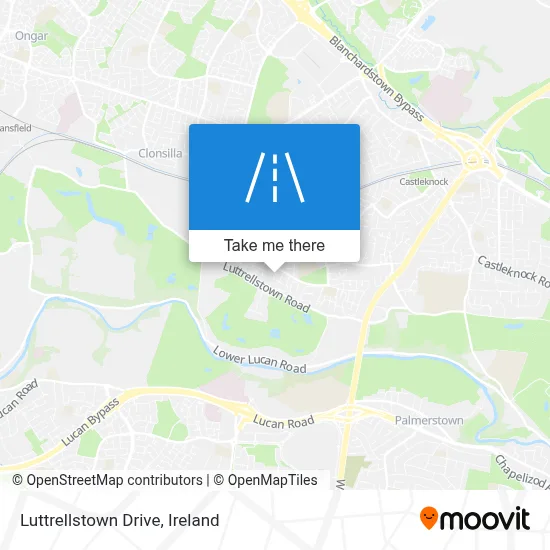 Luttrellstown Drive map
