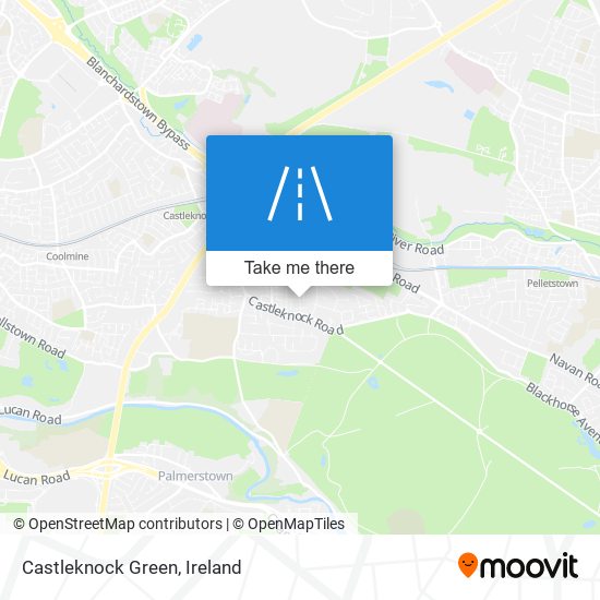 Castleknock Green map