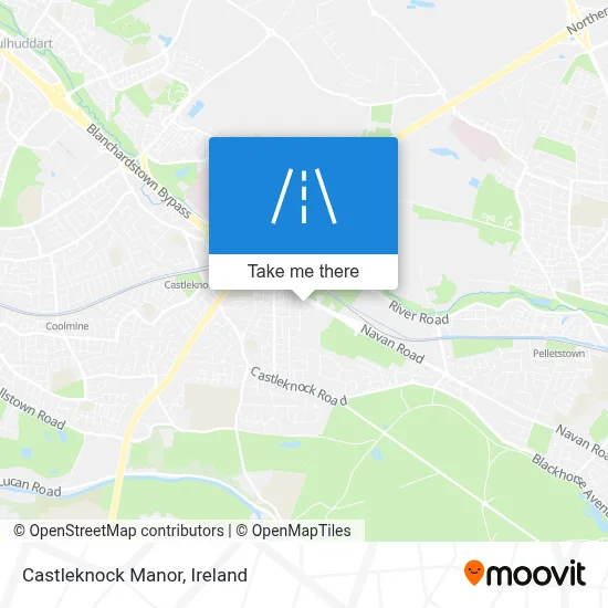 Castleknock Manor map