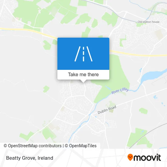 Beatty Grove map