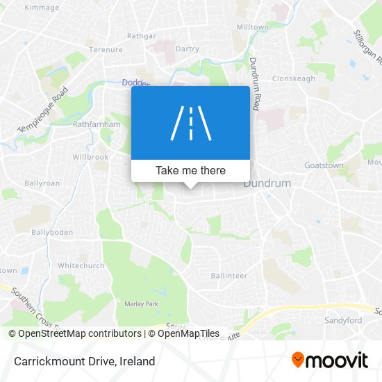 Carrickmount Drive map