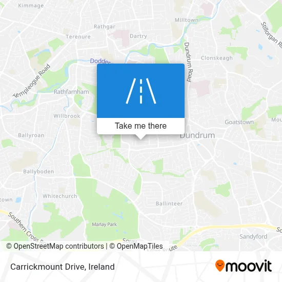 Carrickmount Drive map