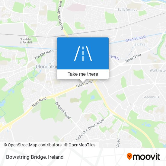 Bowstring Bridge map