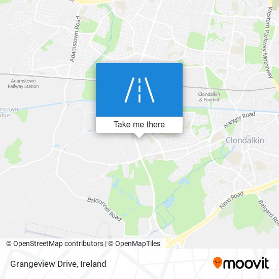 Grangeview Drive map