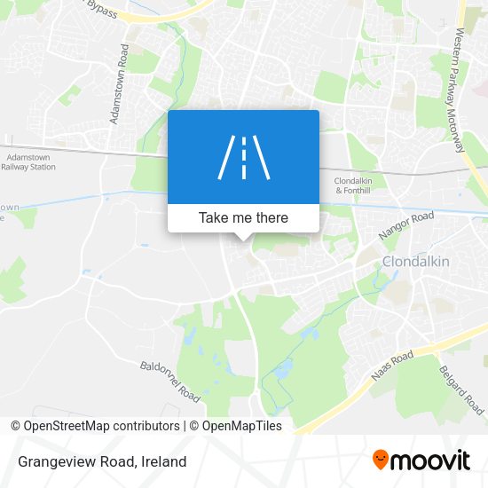 Grangeview Road map