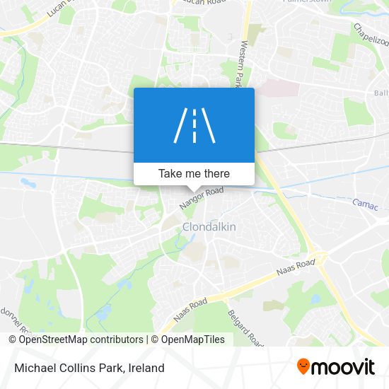 Michael Collins Park map