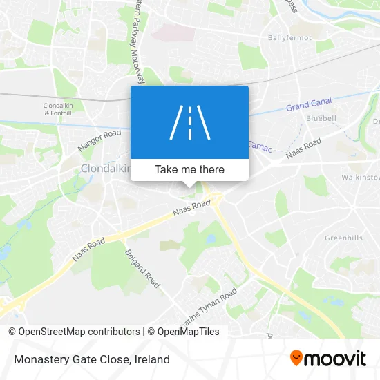 Monastery Gate Close map
