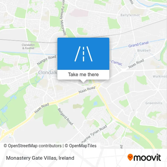 Monastery Gate Villas map