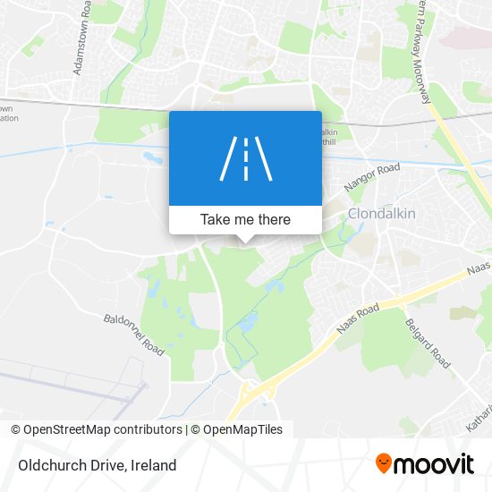 Oldchurch Drive map