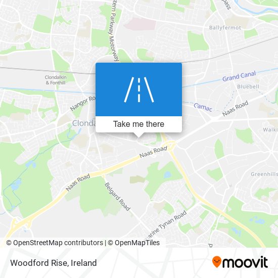 Woodford Rise map