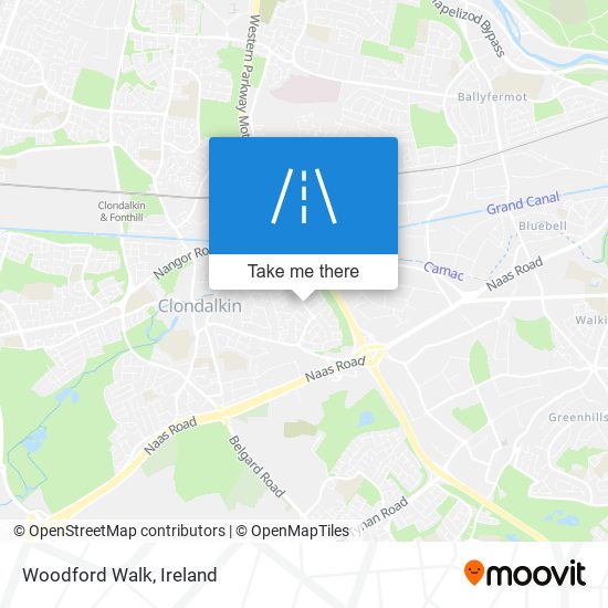 Woodford Walk map