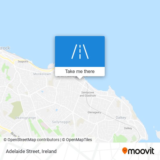Adelaide Street map