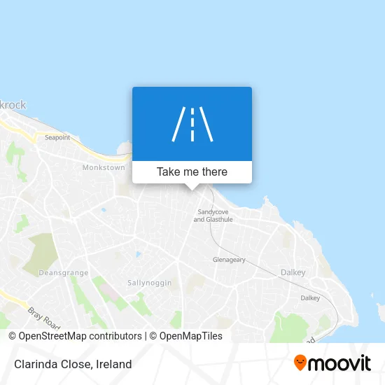 Clarinda Close map