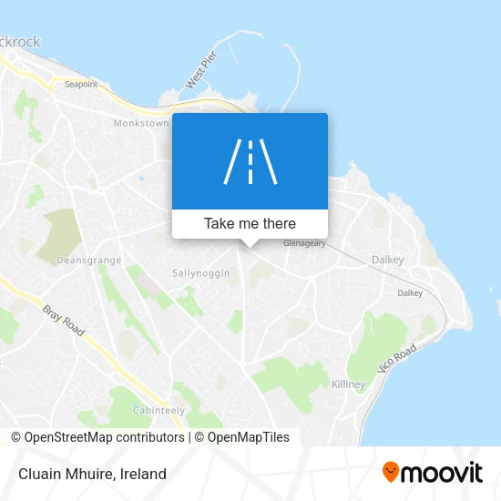 Cluain Mhuire map