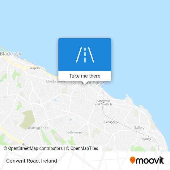 Convent Road map