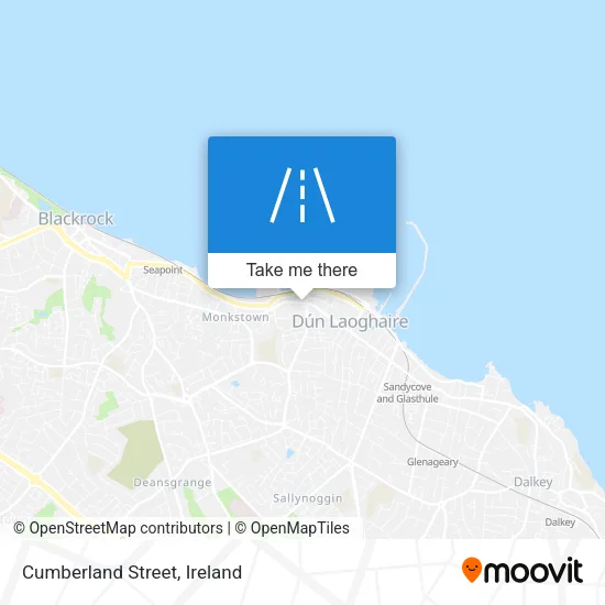Cumberland Street map