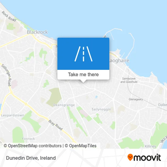 Dunedin Drive map