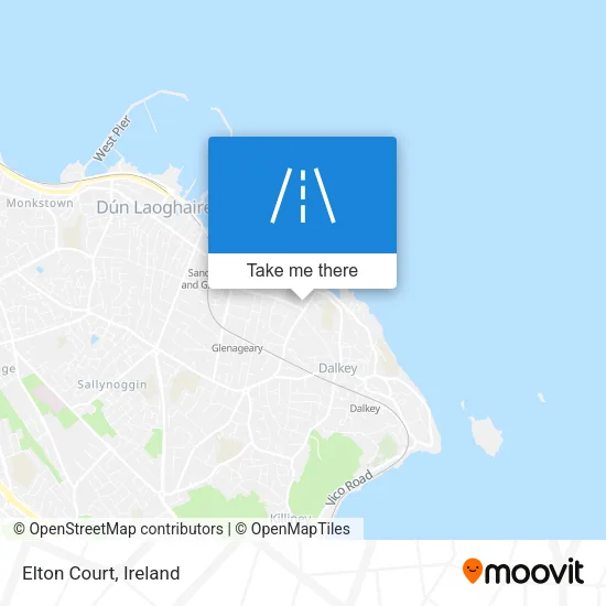 Elton Court map