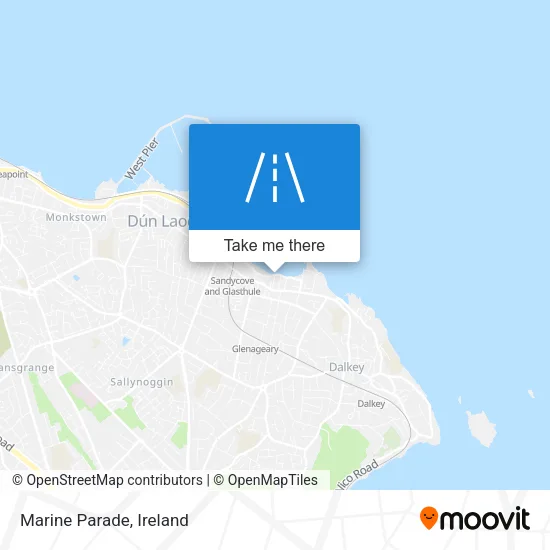 Marine Parade map
