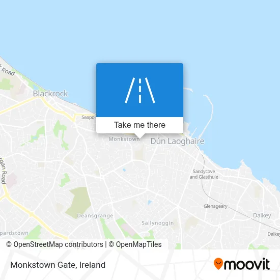 Monkstown Gate map