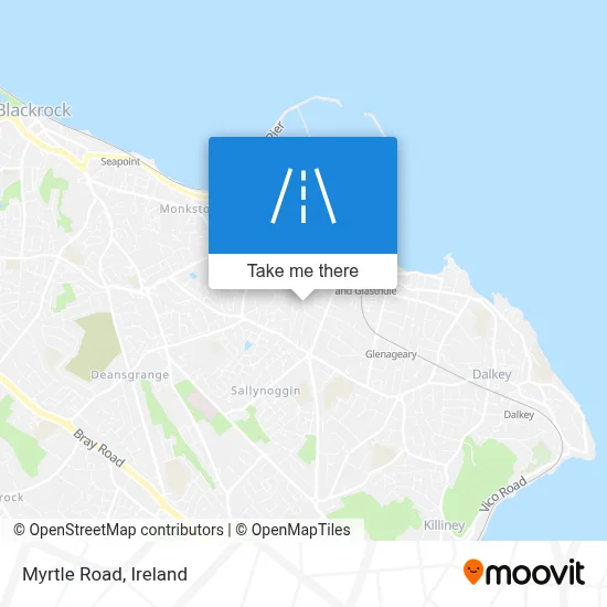 Myrtle Road map