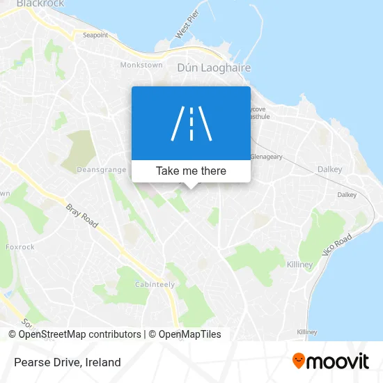Pearse Drive map