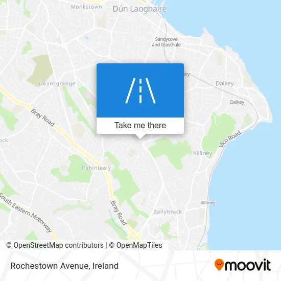Rochestown Avenue map
