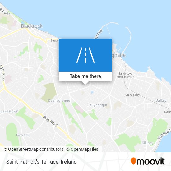 Saint Patrick's Terrace map