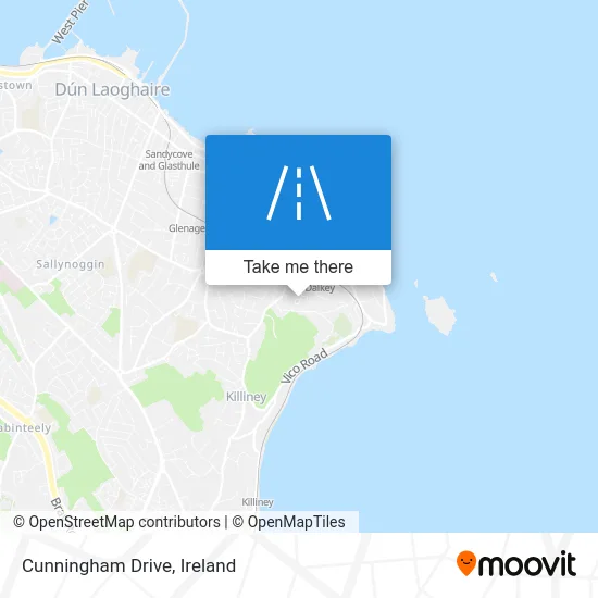 Cunningham Drive map