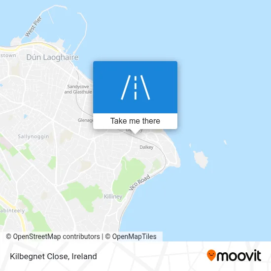 Kilbegnet Close map