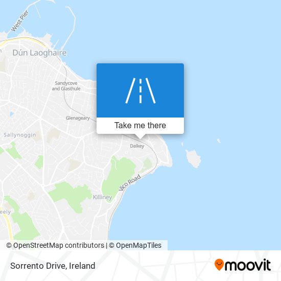 Sorrento Drive map