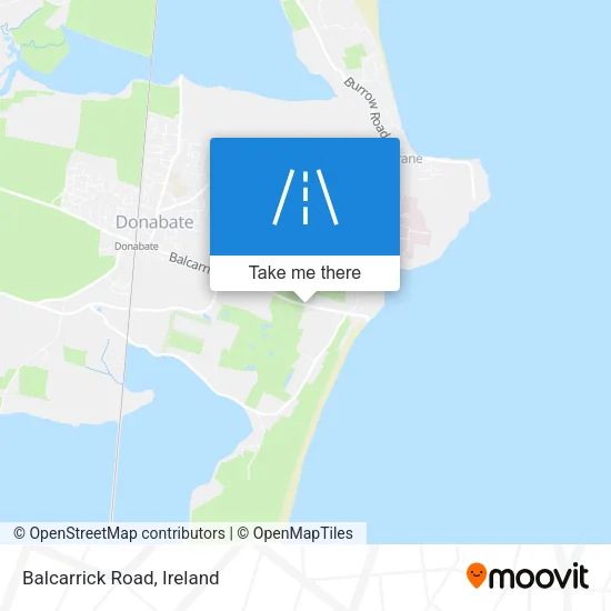 Balcarrick Road map