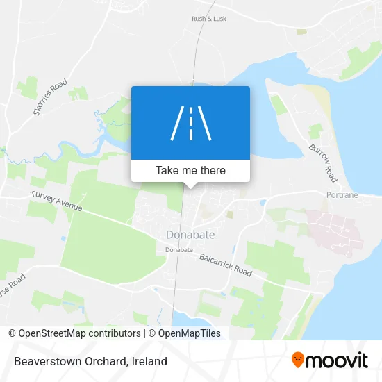 Beaverstown Orchard map