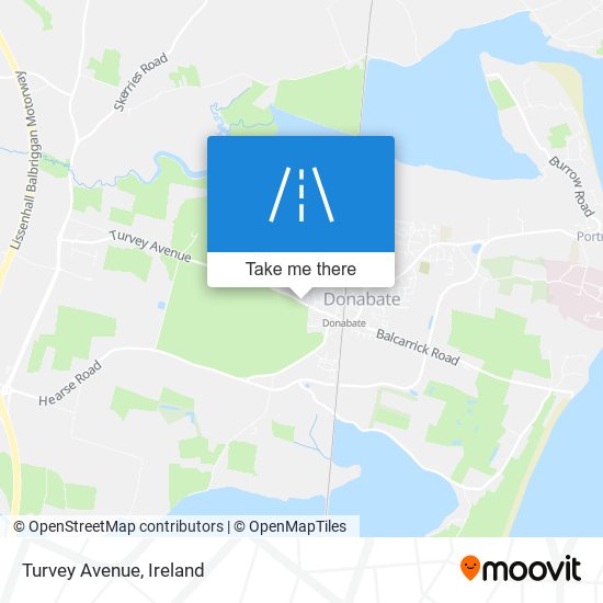 Turvey Avenue map